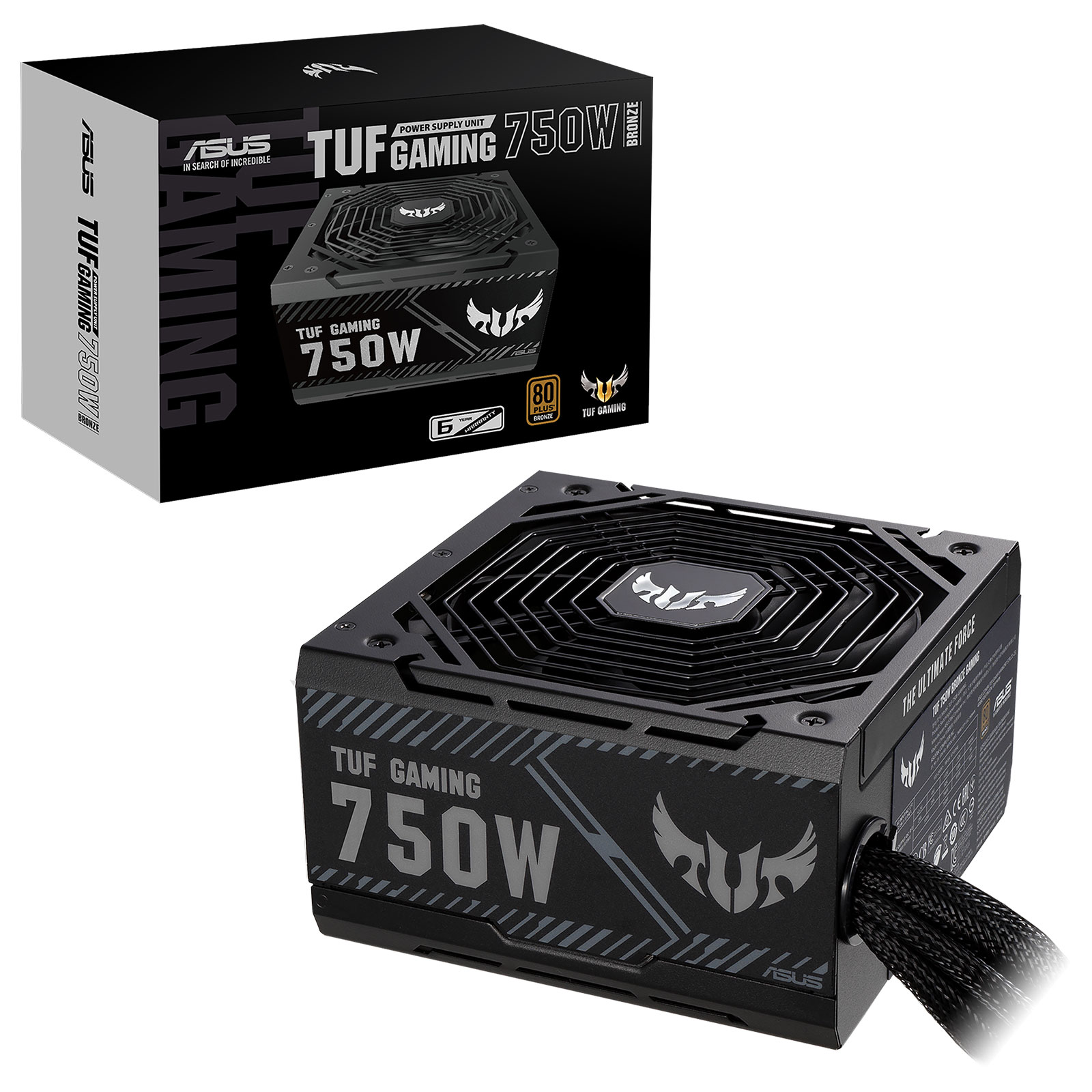 ATX Alimentation PC 750W ESGAMING 80 Plus Bronze Efficacité 85% + Garantie  5 Ans (ESN850) : : Informatique