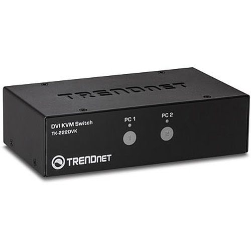 TrendNet KVM 2 PORTS DVI - USB + AUDIO