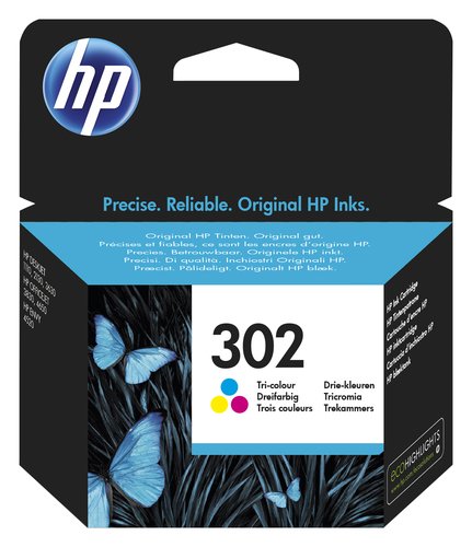 HP HP Ink/302 Tri-Colour Cart - Achat / Vente Consommable imprimante sur grosbill.com - 1