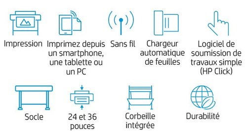 HP DESIGNJET STUDIO 36 POUCES - Achat / Vente sur grosbill.com - 23