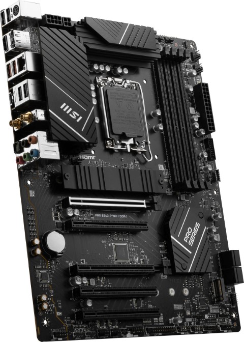 MSI PRO B760-P WIFI DDR4 ATX  - Carte mère MSI - grosbill.com - 1