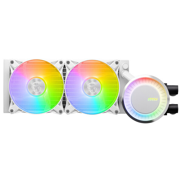 MSI MAG CORELIQUID E240 WHITE# - Watercooling MSI - grosbill.com - 0