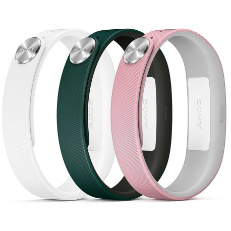 Sony Pack 3 Bracelets pour SmartBand SONY SWR10 FASHIO
