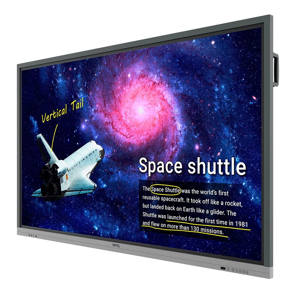BenQ 75 pouces  RE7501 - Ecran PC BenQ - grosbill.com - 1