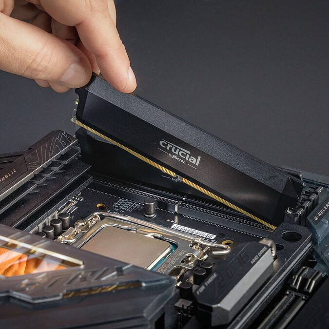 Crucial Pro Overclocking Edition 16Go (1x16Go) DDR5 6000MHz	 - Mémoire PC Crucial sur grosbill.com - 3