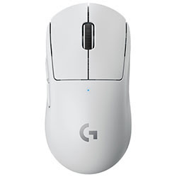 image produit Logitech PRO X SUPERLIGHT Wireless Gaming Mouse White Grosbill