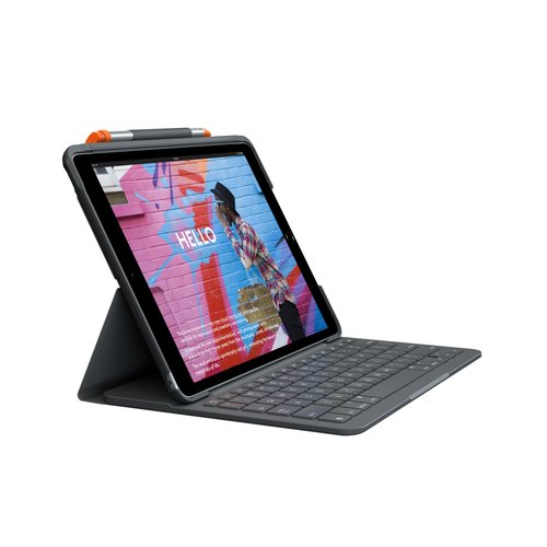 Slim Folio for iPad 7th Gen Graphite FR - Achat / Vente sur grosbill.com - 0