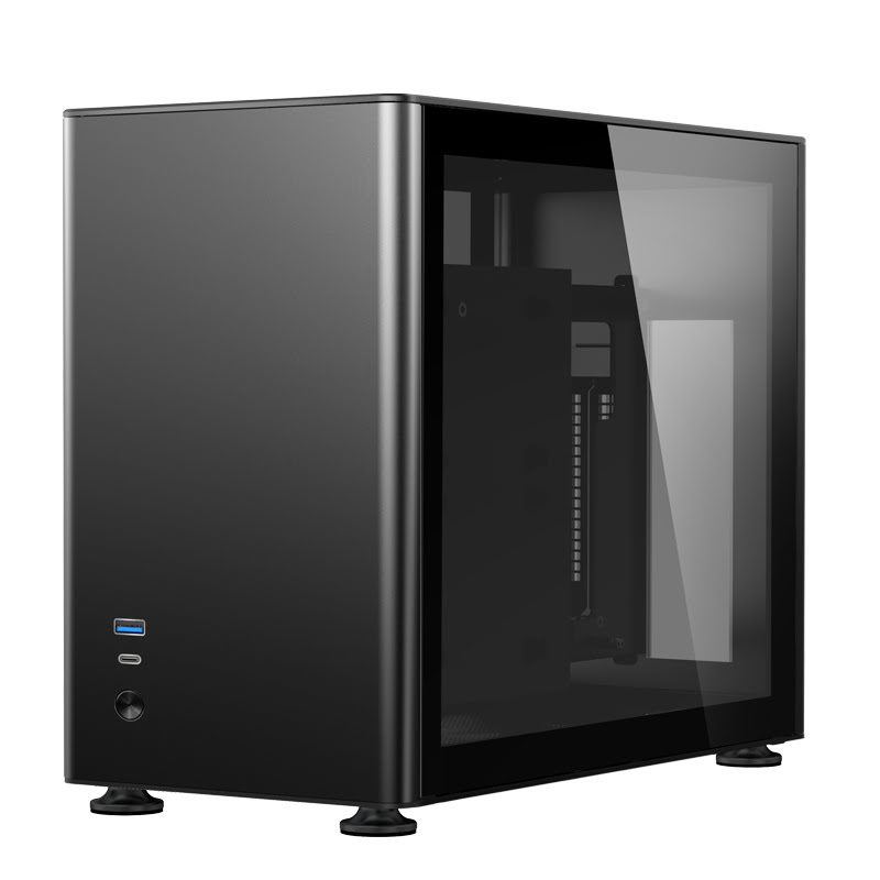 Jonsbo A4 Black Noir - Boîtier PC Jonsbo - grosbill.com - 1