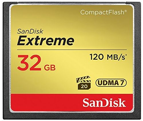 Sandisk Extreme CF 120MB/s 85MB/s UDMA7 32GB