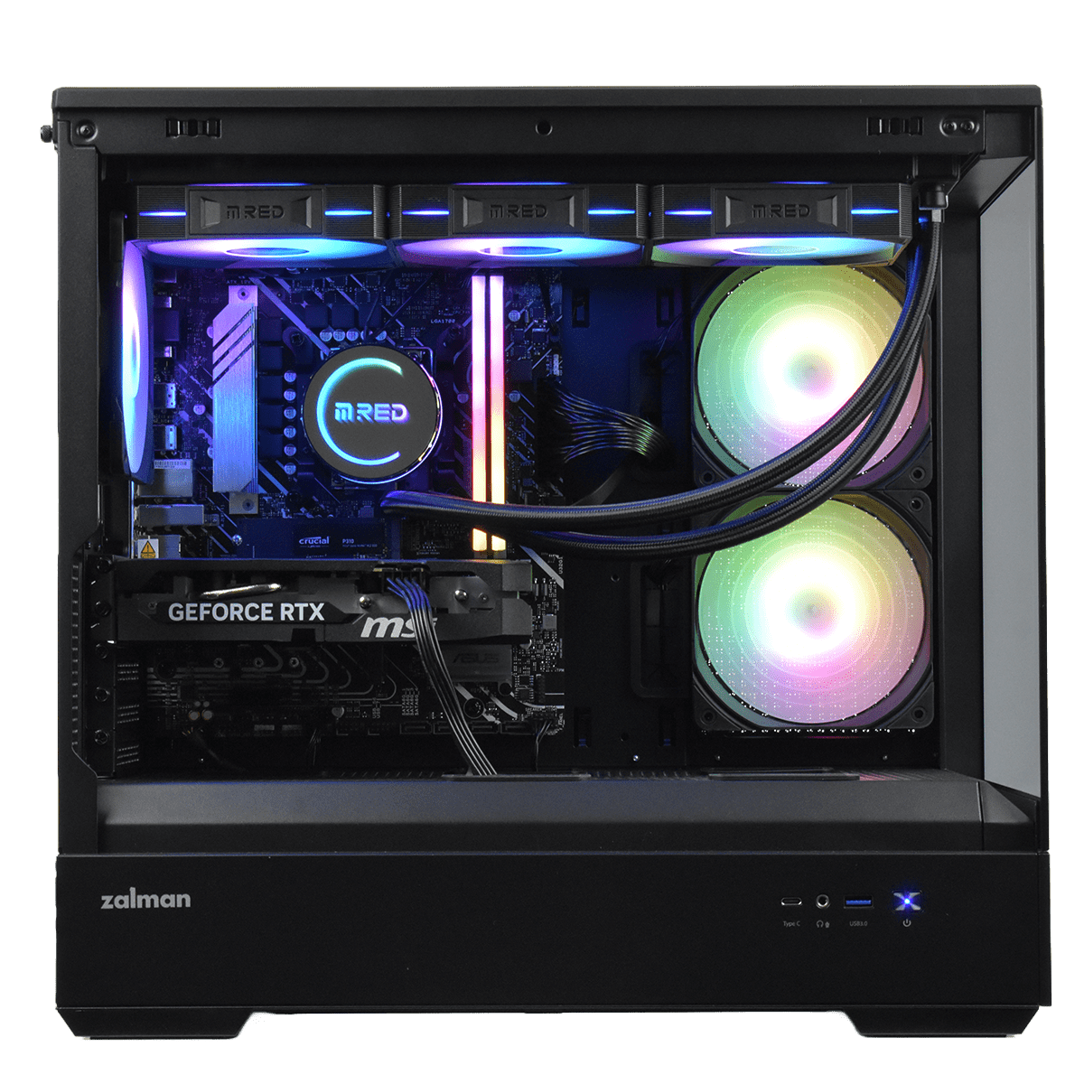 Grosbill VENGEANCE I7 - I7-14700KF/5060/32Go/1To (GB) (PCG-10602764) - Achat / Vente PC Fixe sur grosbill.com - 1