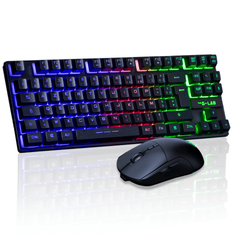 The G-LAB Combo Oxygen EX - Pack Clavier/Souris - grosbill.com - 0