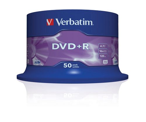 Verbatim DVD+R/4.7GB 16x ADVANCEDAZO 50Spindle