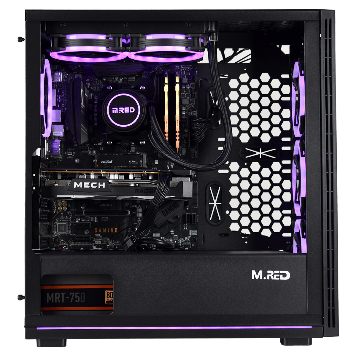Grosbill BATTLEGROUND - R7 5700X/16Go/1To/RX 7600 (0623) - Achat / Vente PC Fixe sur grosbill.com - 3