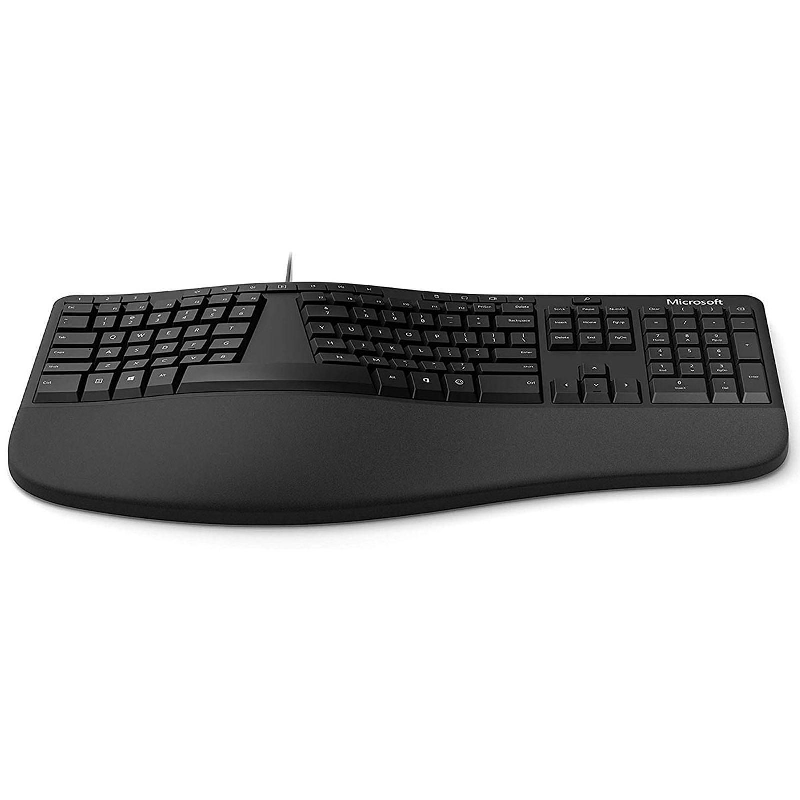 Microsoft Clavier Ergonomique - Clavier PC Microsoft 