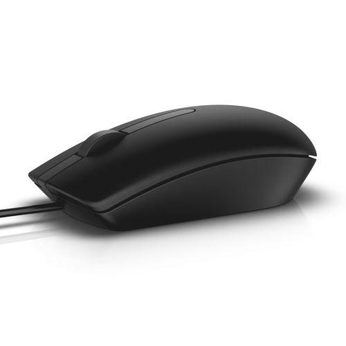  Optical Mouse-MS116 - Black (570-AAIR) - Achat / Vente sur grosbill.com - 1