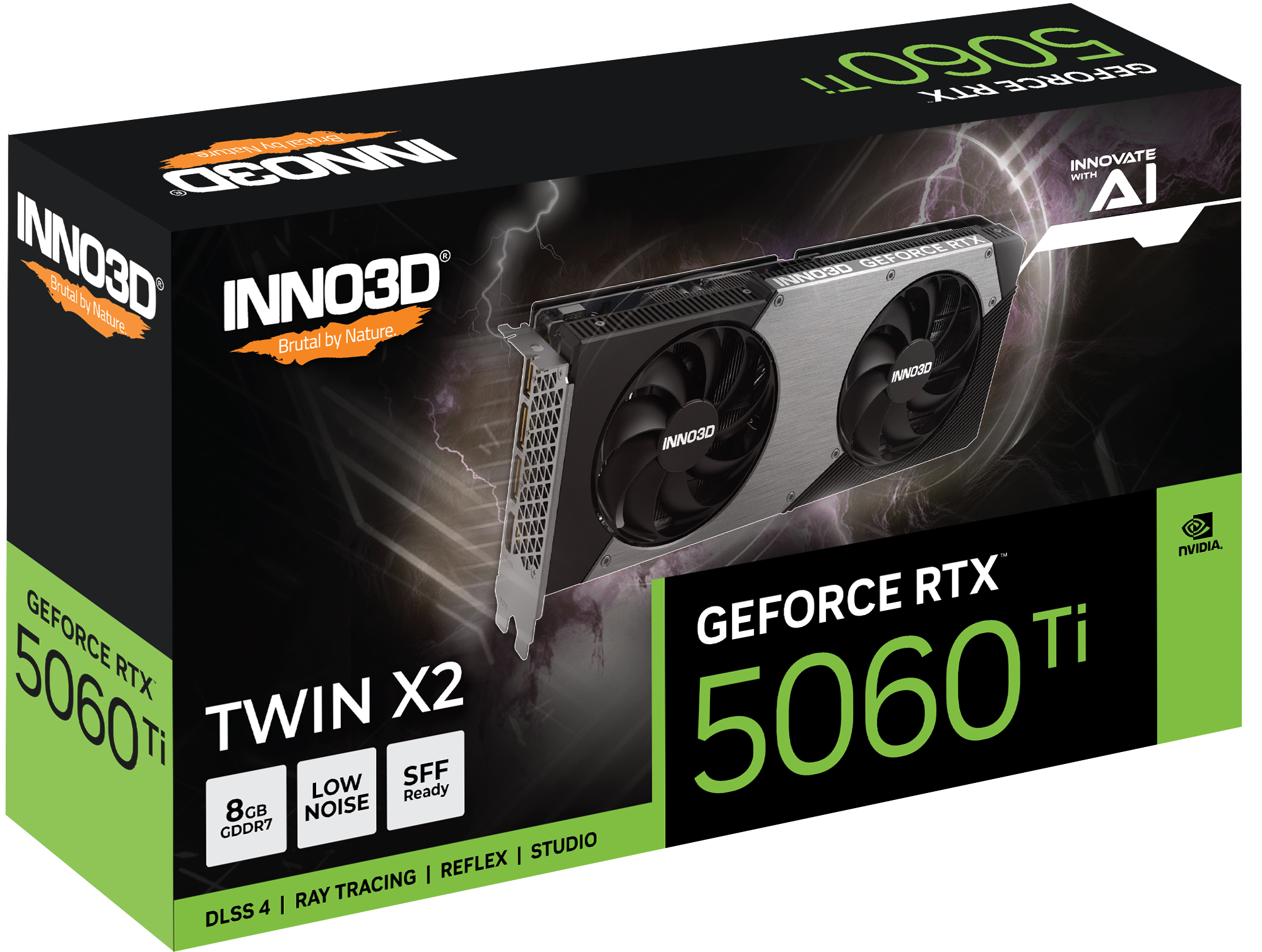 Inno3D GEFORCE RTX 5060 Ti X2 8GB  - Carte graphique Inno3D - 2