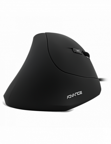Advance Vertical Plus Black - Souris PC Advance - grosbill.com - 4