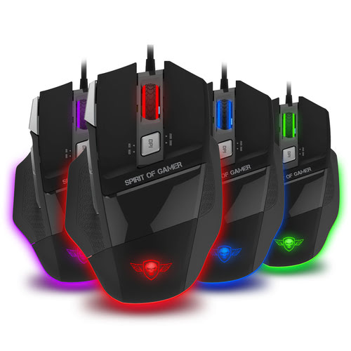 Spirit of Gamer tapis de souris lumineux pour gamer