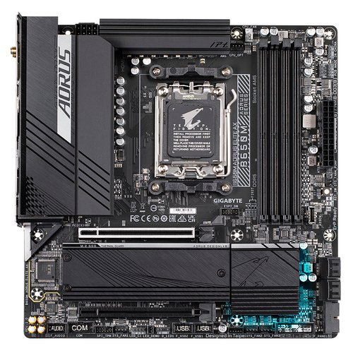 Gigabyte B650M AORUS ELITE AX Micro-ATX  - Carte mère Gigabyte - 1