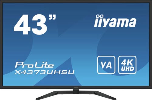 Iiyama 43 pouces  X4373UHSU-B1-TBE - Ecran PC Iiyama - grosbill.com - 0