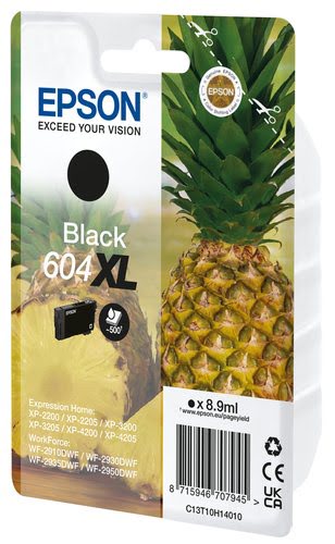 Epson Ink/604XL Pineapple 8.9ml BK - Achat / Vente Consommable imprimante sur grosbill.com - 0