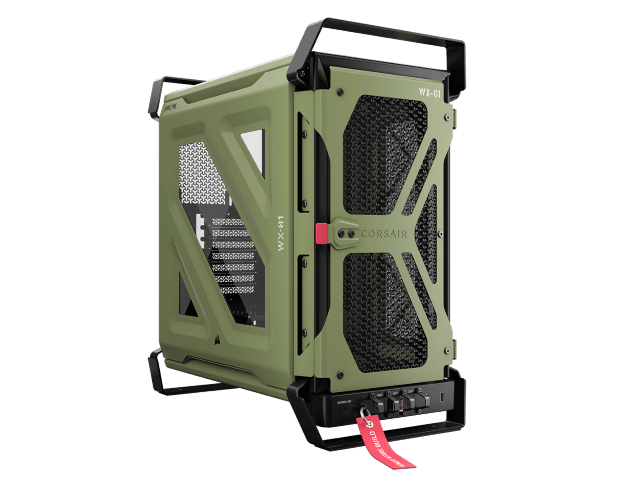Corsair WARTHOG Performance Green- MT/Sans Alim/E-ATX Vert - Boîtier PC - 0