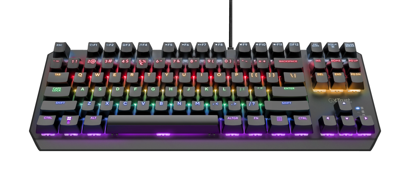Trust Callaz TKL - Clavier PC Trust - grosbill.com - 1
