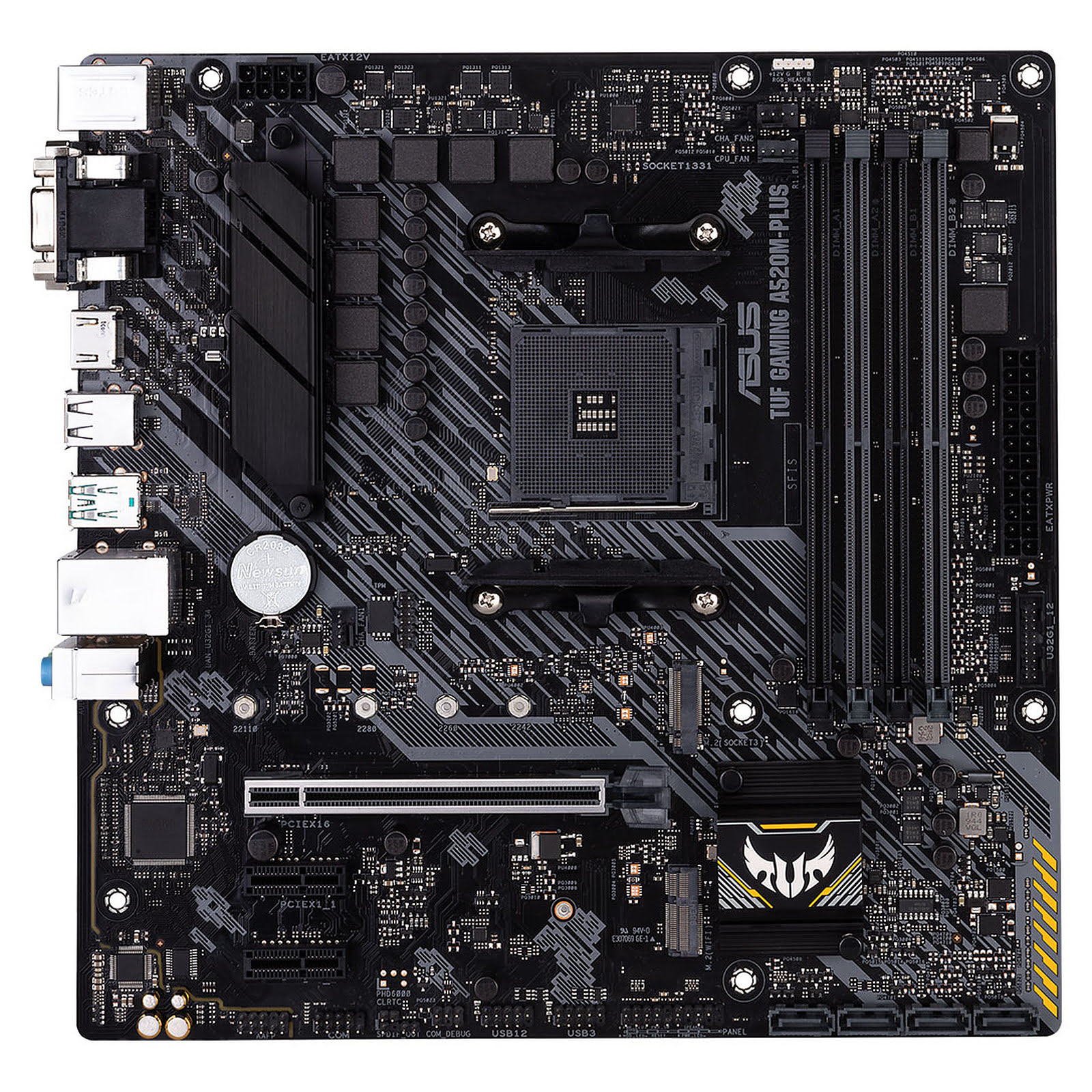 Asus TUF GAMING A520M-PLUS Micro-ATX  - Carte mère Asus - 2