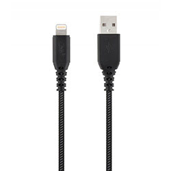 Cable USB C Lightning 2m Blanc 3A uvc - pas cher