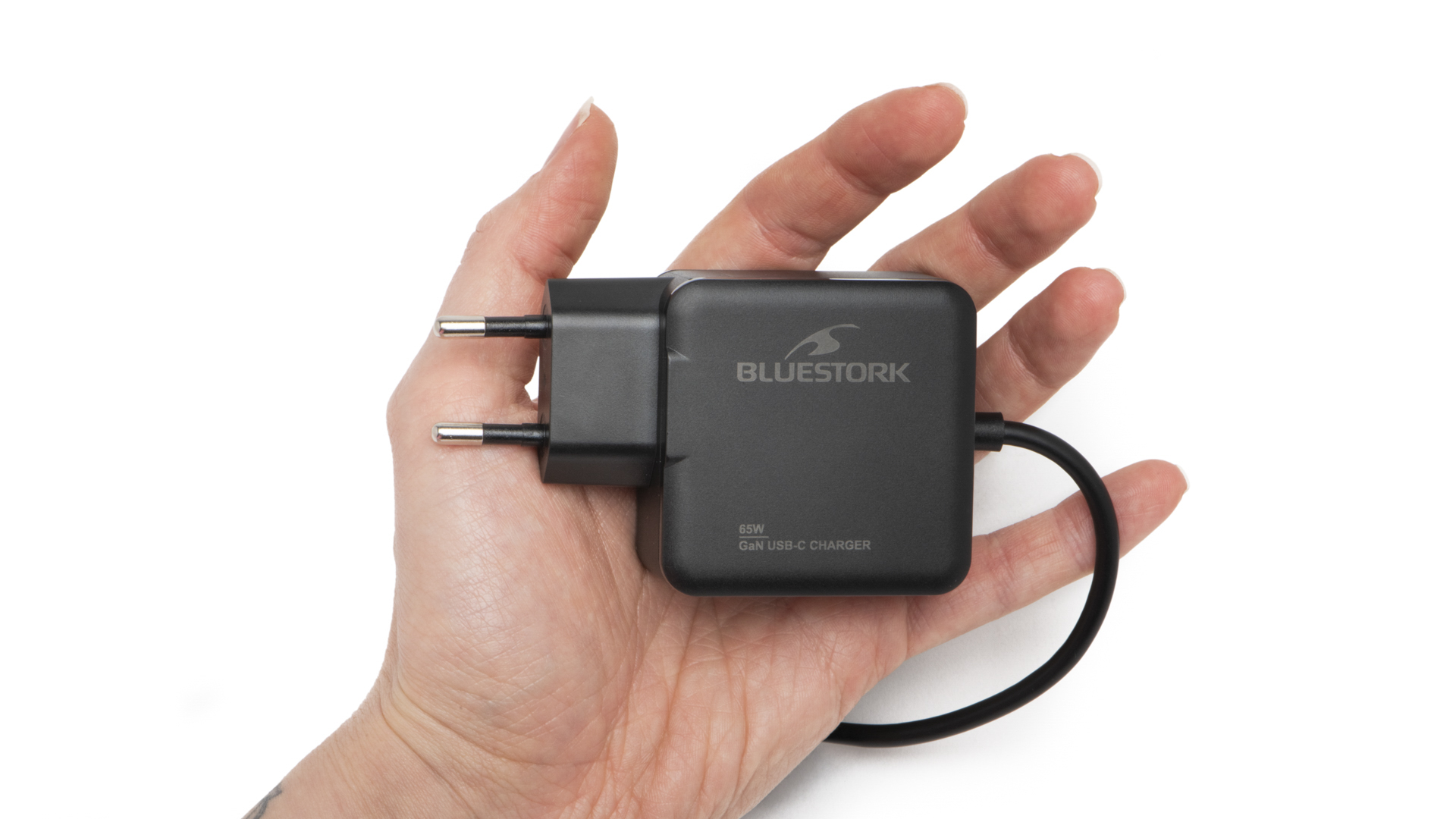 Chargeur USB-C/65W/1,5m/Noir - Accessoire téléphonie Bluestork - 4