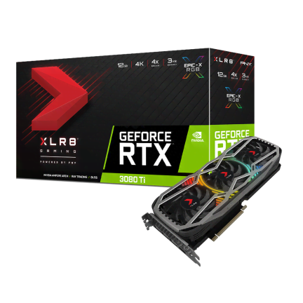 PNY RTX 3080 Ti 12GB LHR  - Carte graphique PNY - grosbill.com - 0
