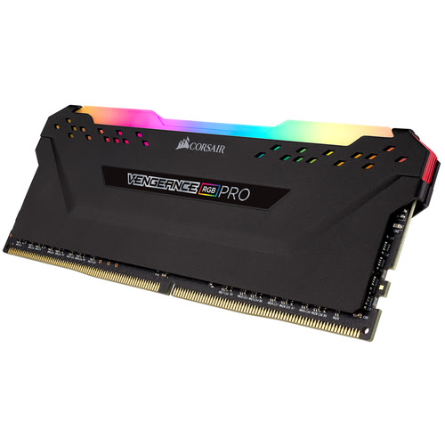 image produit Corsair CM4X16GC3200C16W2E RGB (16Go DDR4 3200 PC25600) Grosbill