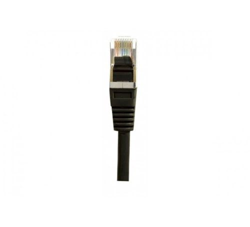 Cable RJ45 male/male - CAT6 S/FTP - Noir - 2m - 2