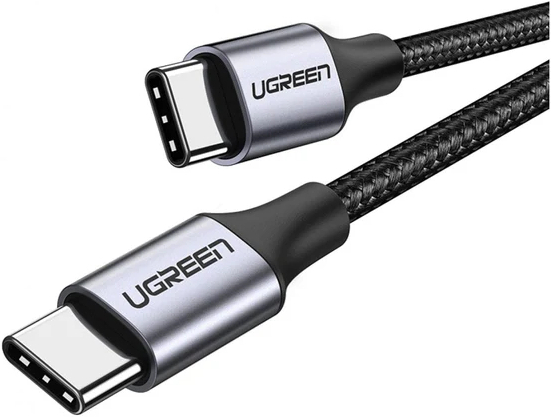 Câble USB-C Nylon 60W - 2m - Noir - Connectique PC - grosbill.com - 0
