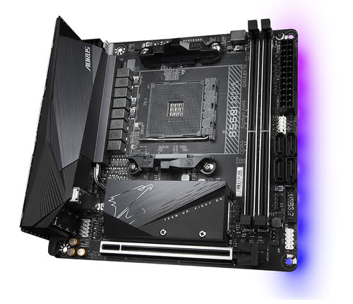 Gigabyte B550I AORUS PRO AX Mini-ITX  - Carte mère Gigabyte - 3