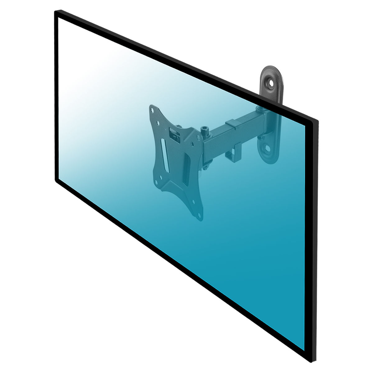 Support mural articulé pour écran 13" à 27" - Accessoire écran - 0