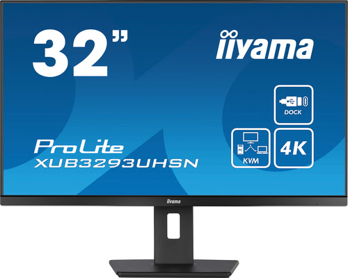 Iiyama 32 pouces  XUB3293UHSN-B5 - Ecran PC Iiyama - grosbill.com - 0