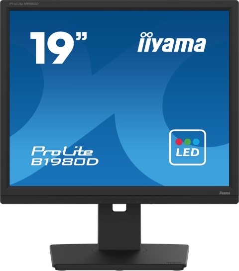 Ecran PC Iiyama Prolite B1980D-B5 - 19" 60Hz TN 5ms Pivot Grosbill