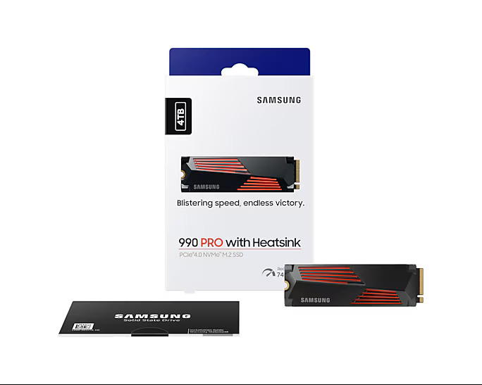 Samsung 990 PRO Dissipateur  M.2 - Disque SSD Samsung - 10