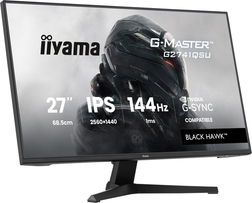 Iiyama 27 pouces  G2741QSU-B1 - Ecran PC Iiyama - grosbill.com - 3