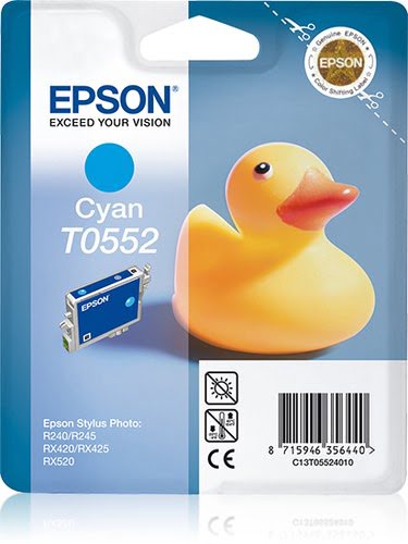 Epson - Cyan - C13T05524010 - Achat / Vente Consommable imprimante sur grosbill.com - 0