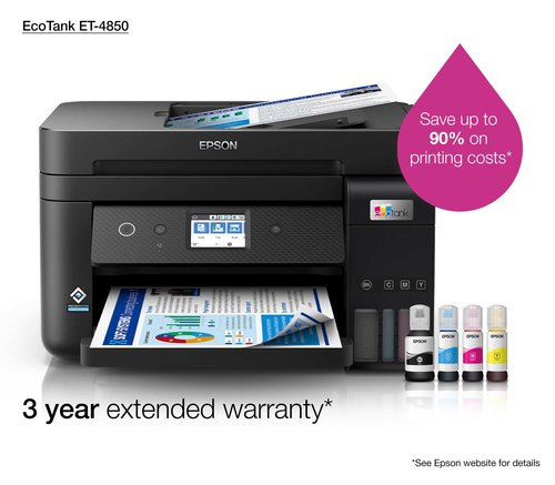 Imprimante Epson EcoTank ET-4850 - grosbill.com - 24