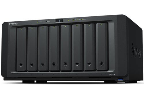 Synology DS1821+8bay NAS V1500B Quad-Core 2.2 GHz