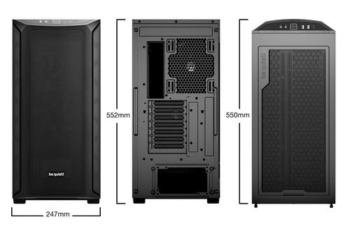 Be Quiet! SHADOW BASE 800 Noir Noir - Boîtier PC Be Quiet!