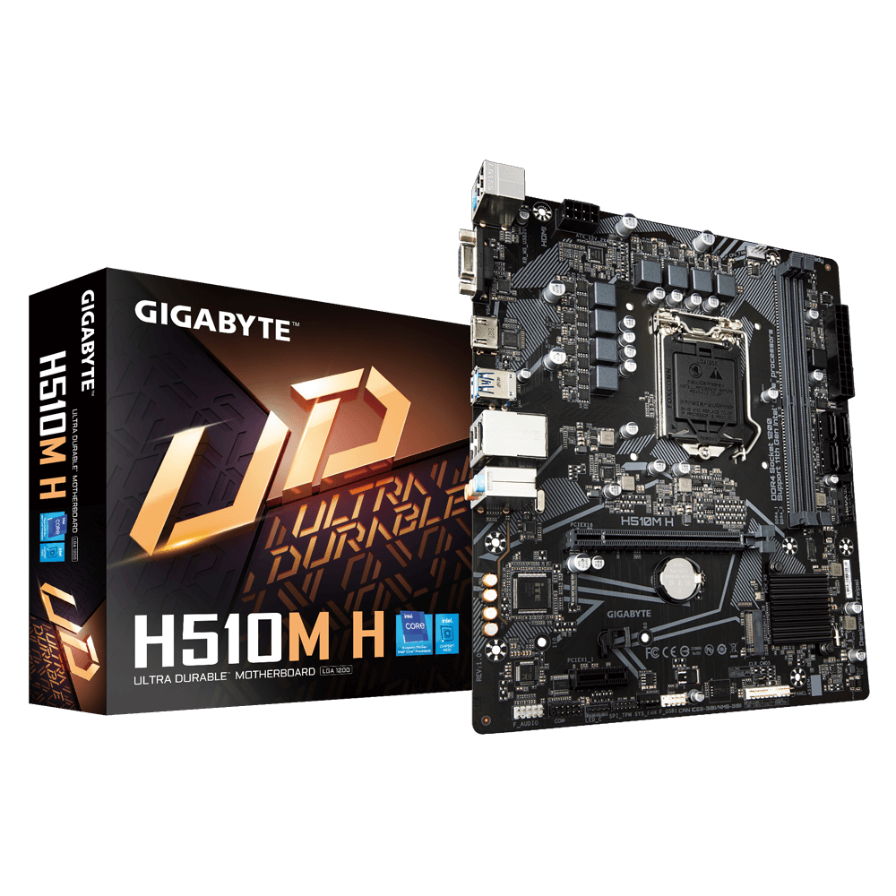 Gigabyte H510M H Micro-ATX  - Carte mère Gigabyte - grosbill.com - 0