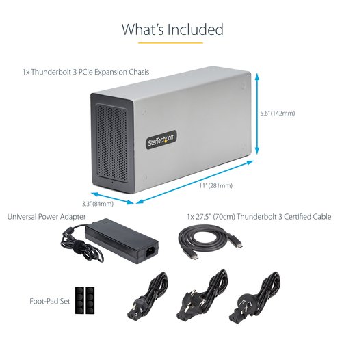 THUNDERBOLT 3 PCIE CHASSIS DUAL - Achat / Vente sur grosbill.com - 14