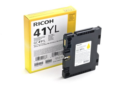 Ricoh Toner/GC 41YL 600 sh Yellow