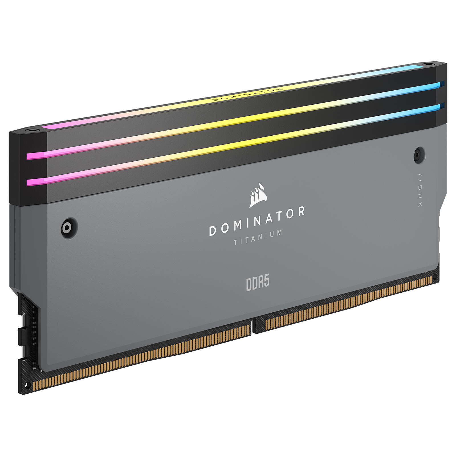 Corsair Dominator Titanium RGB 32Go (2x16Go) DDR5 6000MHz - Mémoire PC Corsair sur grosbill.com - 2