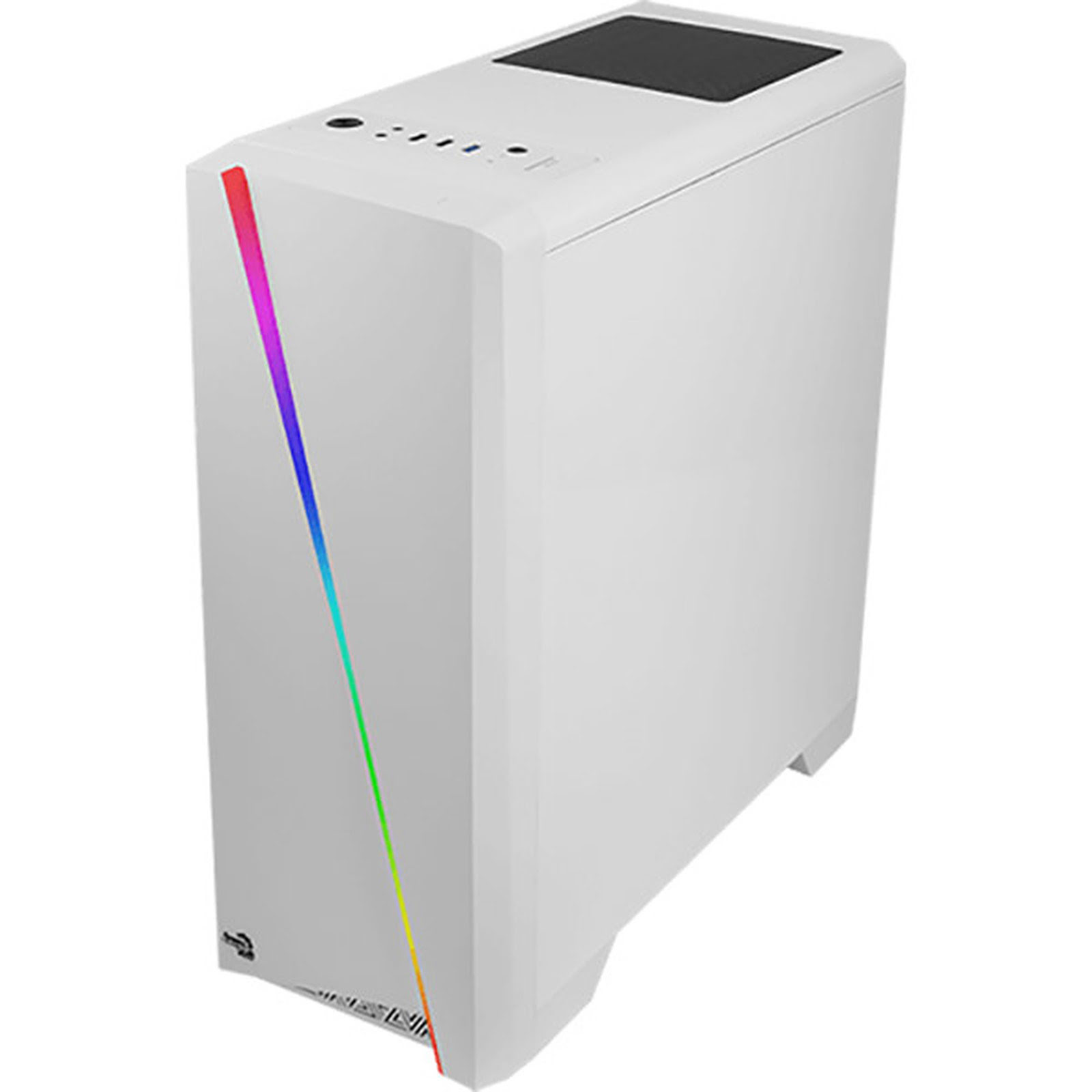 Aerocool Cylon RGB White Blanc - Boîtier PC Aerocool - grosbill.com - 2