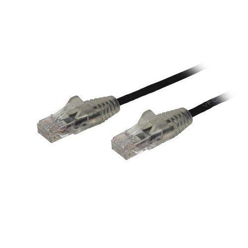 StarTech Cable - Black Slim CAT6 Patch Cord 2m